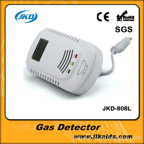 Household multifunction co and gas alarm security system
